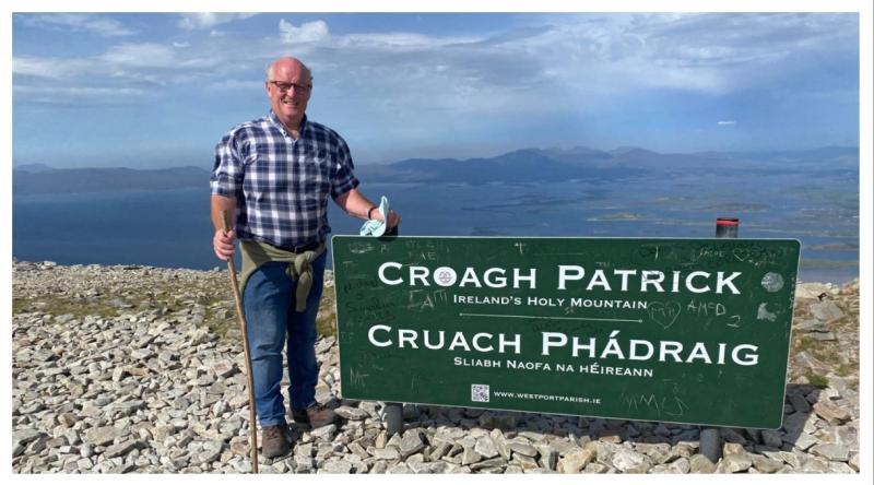 Laois man surpasses halfway point in 100 mile target to raise funds for charity dear to his heart