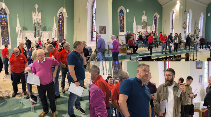 Timahoe Male Choir give an exciting new update on their new EP