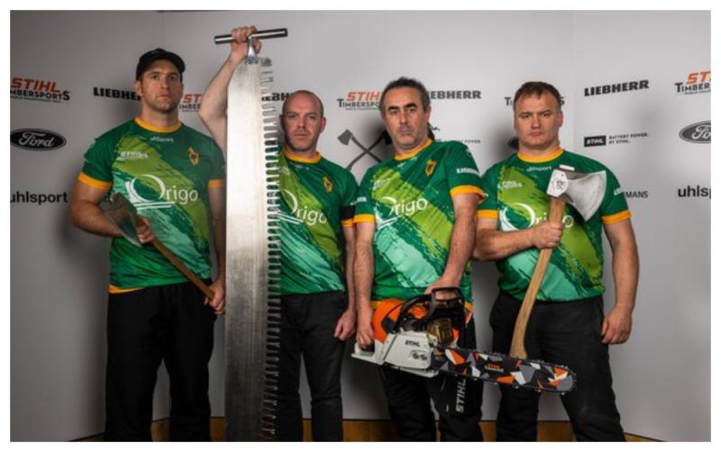 Laois lumberjacks ready to chop down competition at Timbersports World Team Championship in France