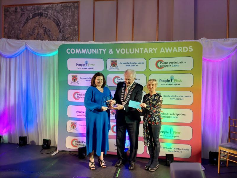 Laois Community & Voluntary Awards Climate Action Award winner 2024 #laoisawards