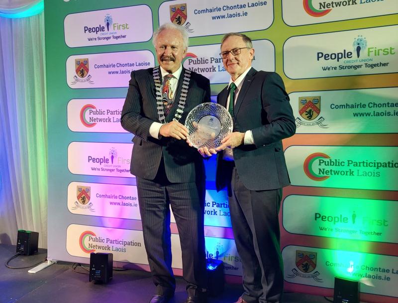 Laois Community & Voluntary Award Unsung Hero winner 2024 #laoisawards24