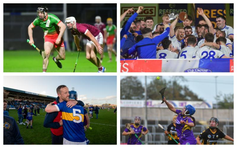 Leinster Camogie final for St Brigid's while Laois GAA hurling champions in quarter-final action