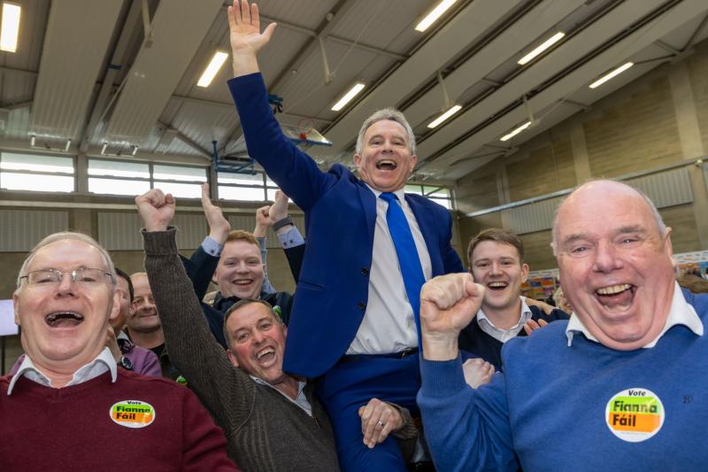 Laois Offaly General Election turnouts  tumble from year of Fianna Fáil wipe out