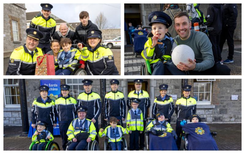 PICTURES: Little Blue Heroes celebrated at Portlaoise Garda Station Open day 