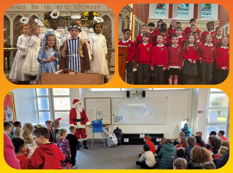 In Pictures: Laois school receives surprise visit from Santa Clause