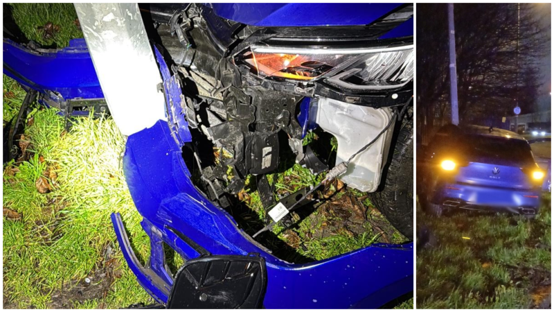 'Incredibly lucky' motorist arrested on suspicion of drink-driving following Dublin crash