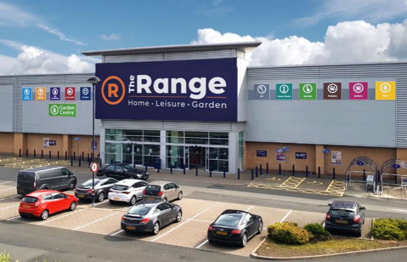 What might be for sale in The Range store Portlaoise when Homebase shuts in Laois