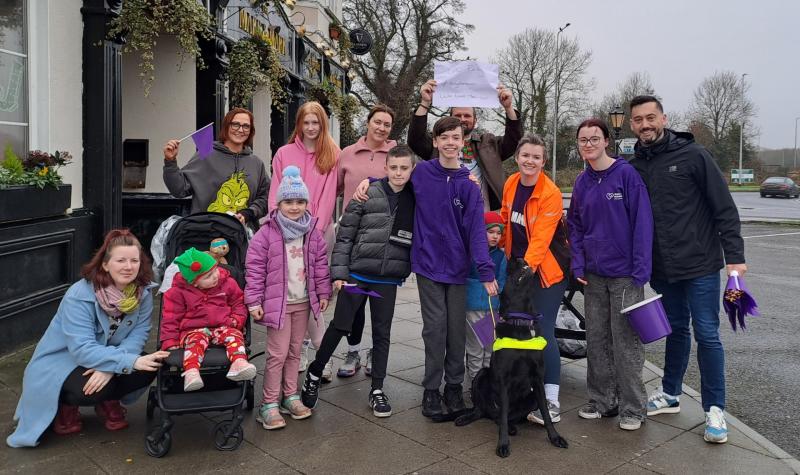 Brave Laois boy's Christmas Eve walk raises over €9,000 for  Irish Dogs for Disabled charity