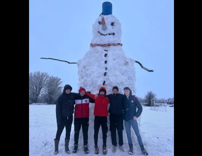WOW! Is this 23 foot snowman the biggest in Ireland?