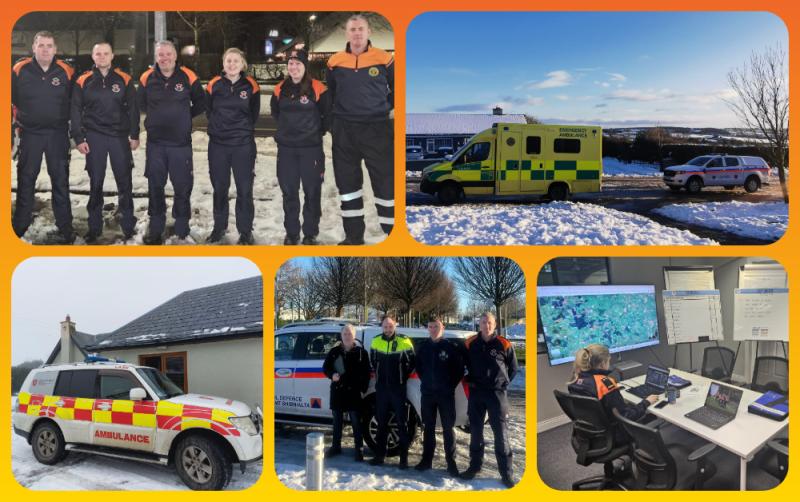 Laois Civil Defence and Order of Malta volunteers did 'amazing work' during ice and snow