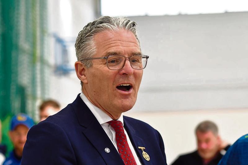 GAA President Jarlath Burns Laois bound for club's big celebration