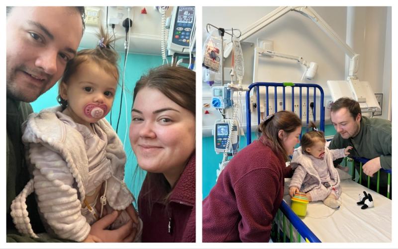 'A gift that means everything' - Laois toddler receives life saving transplant 