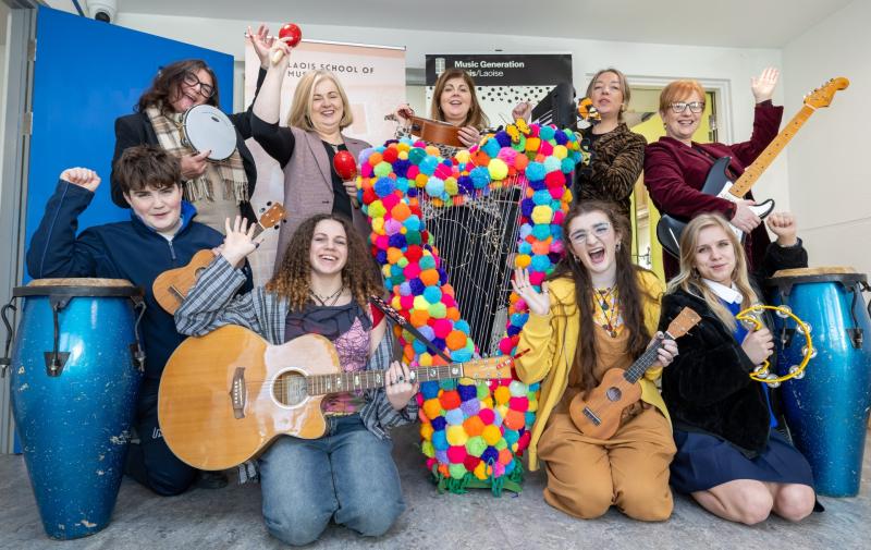 Cross border music project launched for children and teenagers Laois 