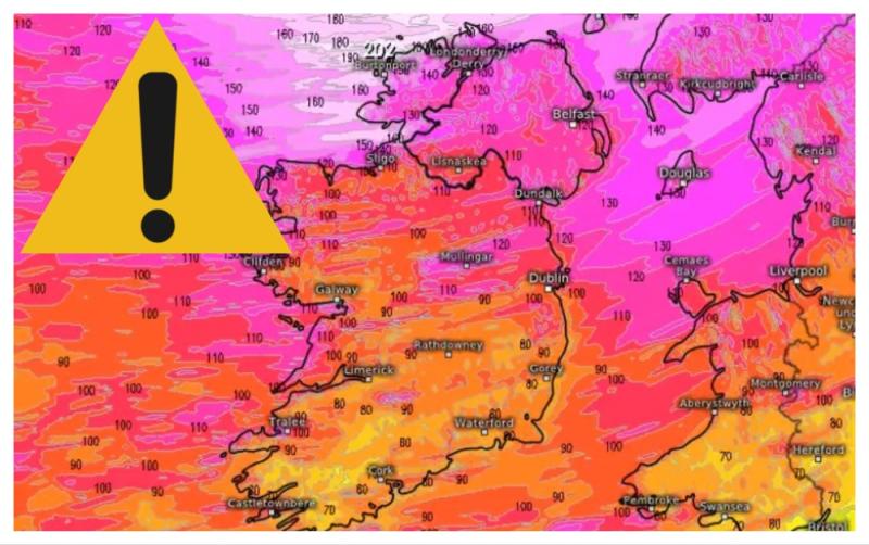 WARNING: People urged to 'shelter in place' as country braces for 'extremely dangerous' Storm Éowyn