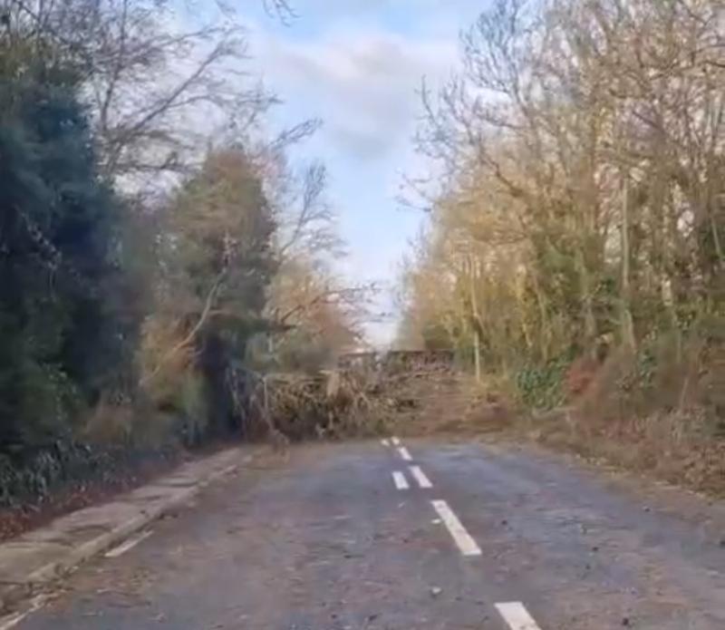 Status Red Storm  Éowyn  warning lifted but dangerous conditions remain across Laois