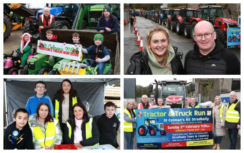 PICTURES: Tractor run fundraiser in aid of Laois school a huge success 