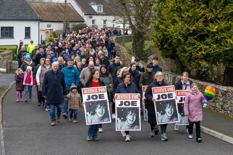 PICTURES: Laois community show huge support for Justice for Joe campaign 