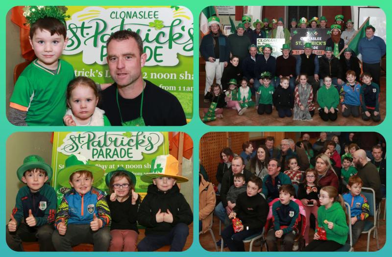 In Pictures: Laois town goes green to launch St Patrick's Day parade
