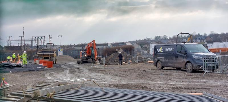 PICTURES: Construction underway of delayed new Portlaoise social housing estate