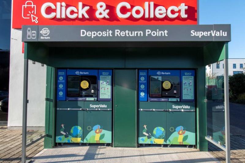 Huge numbers of containers returned in popular Laois stores through deposit return scheme 