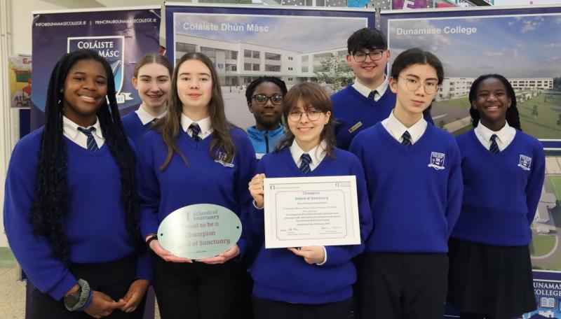Portlaoise school first in Laois to become School of Sanctuary Champion