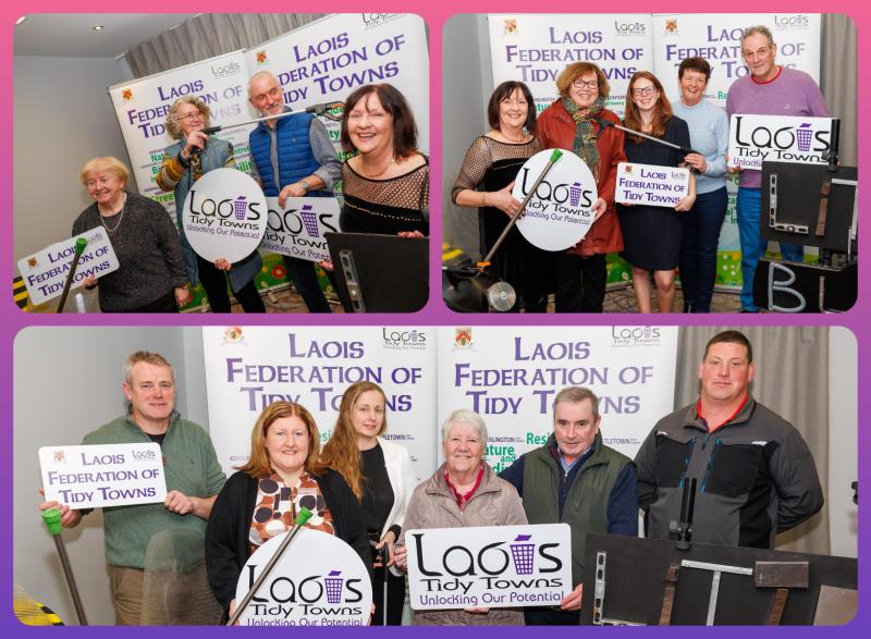 PICTURES: All smiles at Laois Tidy Towns AGM