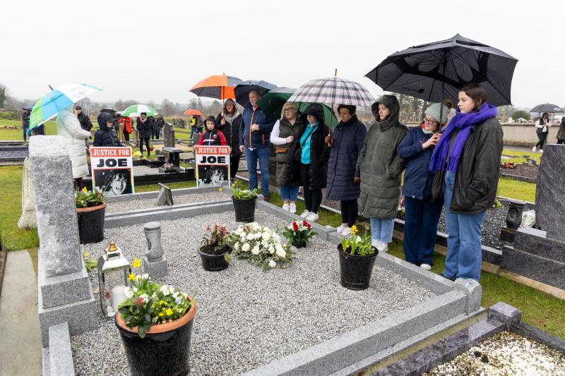 'It is like another funeral' Laois community gathers in call for Justice for Joe Drennan