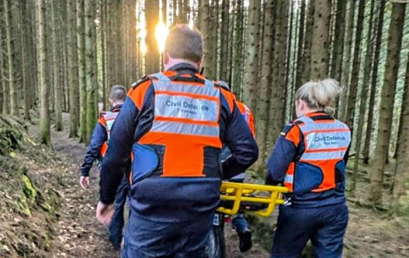 Injured walker rescued from Slieve Bloom Mountains in Laois 