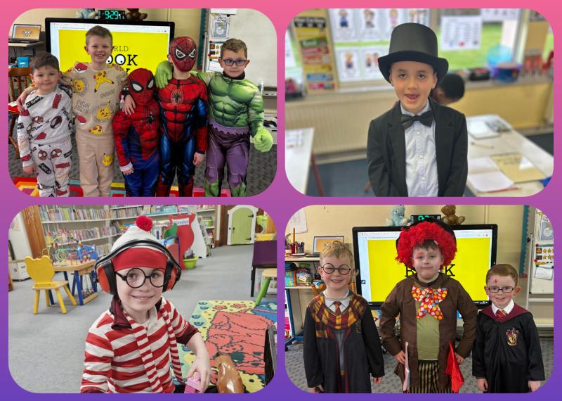 IN PICTURES: Laois school sees superheroes and wizards this World Book Day