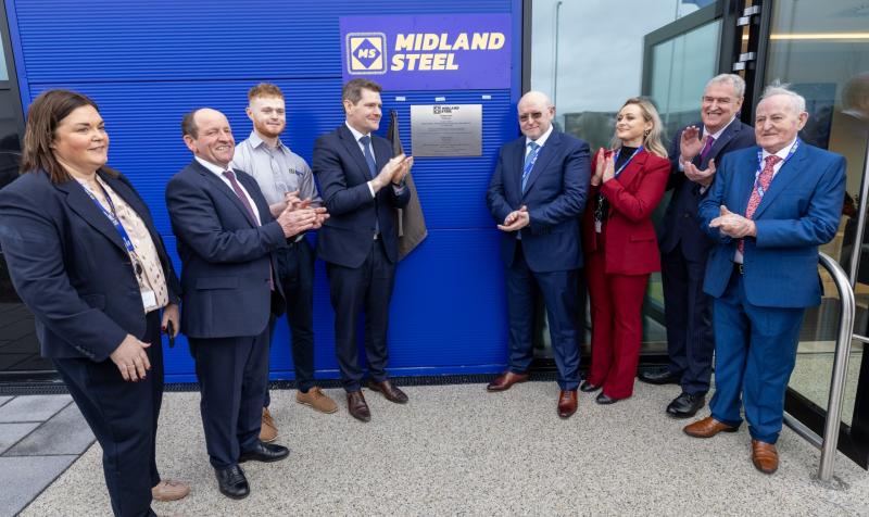 Minister for Enterprise opens 'milestone' new Laois automated steel factory