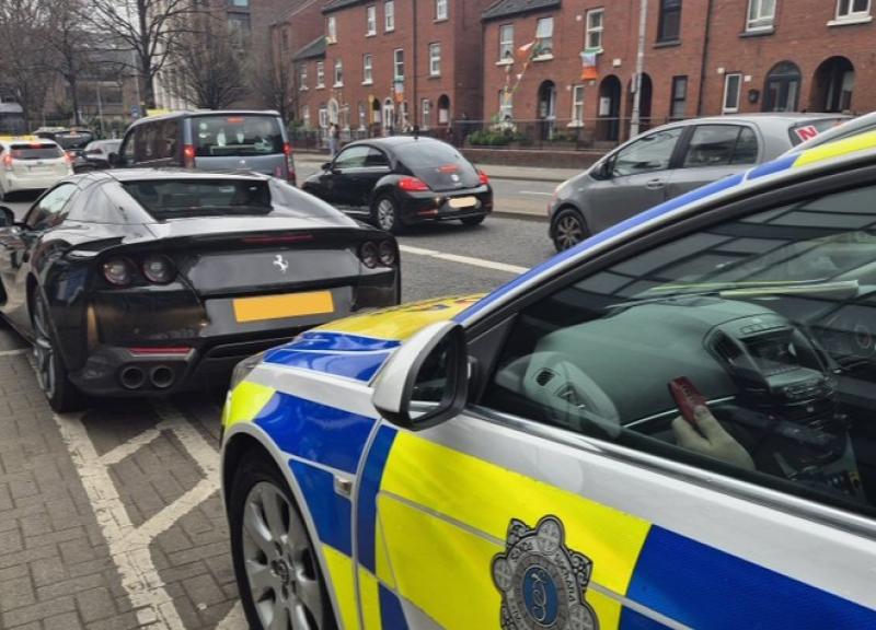 Ouch! Luxury car seized by gardai over non-payment of import duties