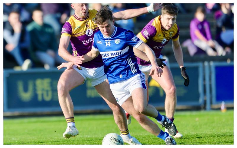 First-half scoring blitz sees Laois past Wexford and into Leinster quarter-final