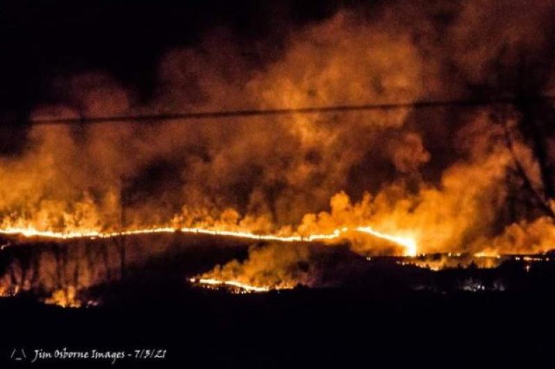 Orange fire warning extended for Laois amid hot weather