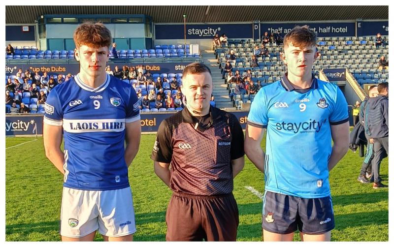 Who scored and who played as the Laois minor footballers lost to Dublin