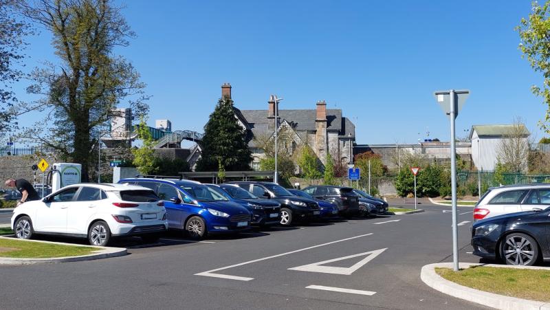 No room for prepaid parkers at new Portlaoise train station carpark