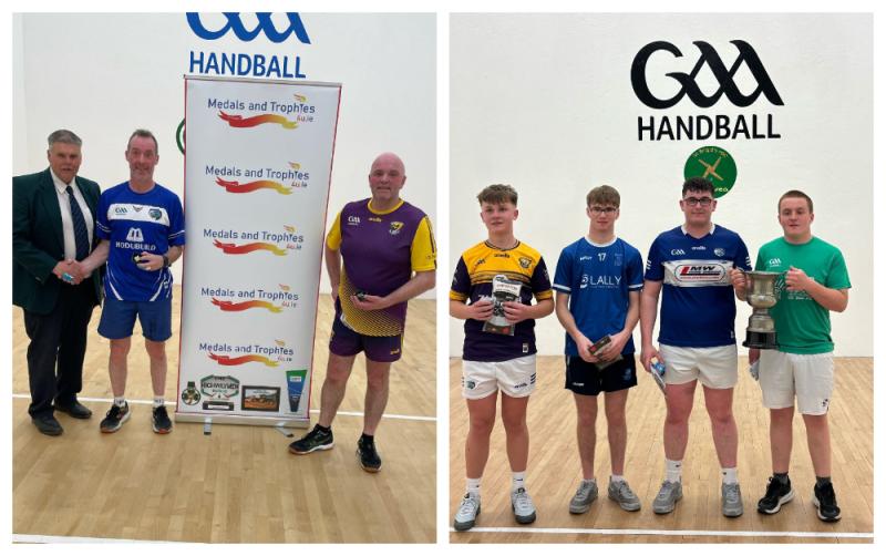 Double Laois handball delight as Brennan wins Leinster title and county hosts Martin Mealy Cup