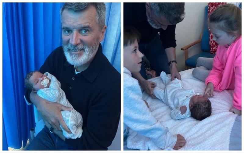 'Big baby&rsquo; - Ireland legend Roy Keane melts hearts with adorable snaps of newborn grandson