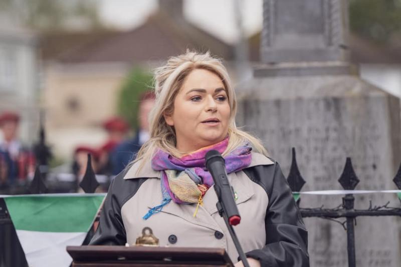 Laois Sinn Féin Senator pays tribute to fallen Republicans in Easter Commemoration