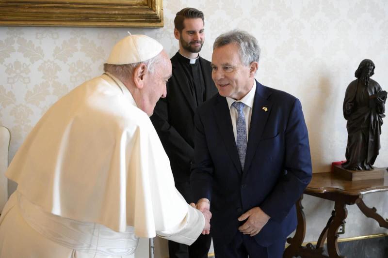 Laois TD reveals what Pope Francis said about the Irish in private meeting