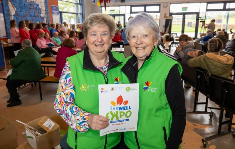 Packed out Laois Live Well expo leads the way for age friendly living