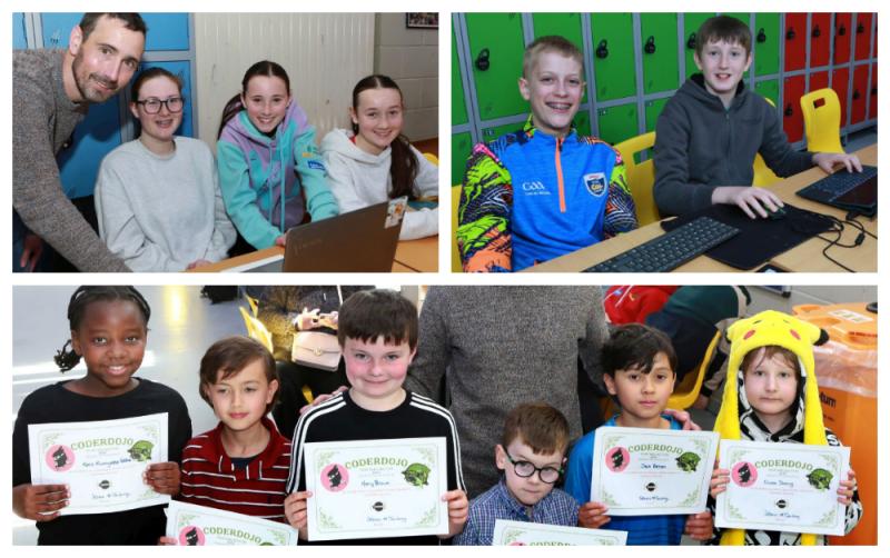 PICTURES: Laois pupils praised at&nbsp;Portarlington Coder Dojo presentations