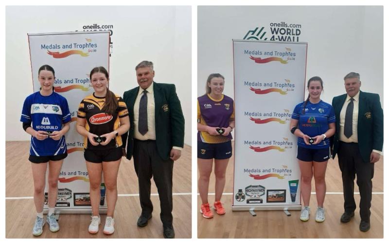 No joy for Laois sisters in GAA Handball Leinster Finals