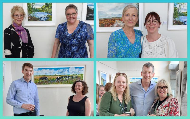 PICTURES: Laois gallery opens Mountmellick artist's exhibition
