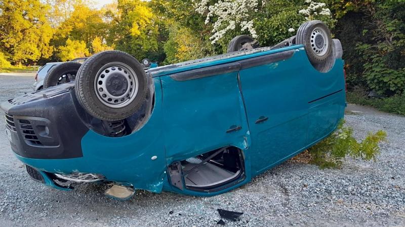 PHOTOS: Vehicles overturned and CCTV wires cut as gardaí probe €500k damage at OPW site