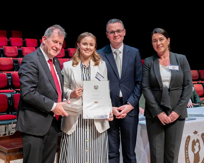 Laois student wins scholarship from businessman JP McManus