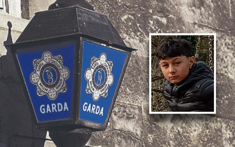 Garda&iacute; 'concerned' as urgent search appeal launched for young boy (12) missing from home