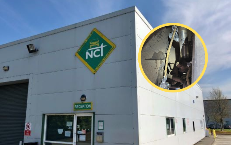 NCT testers left horrified by what they found under car at Irish test centre