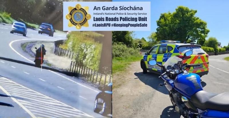 Motorbike seized after driver caught doing 168kph in Laois