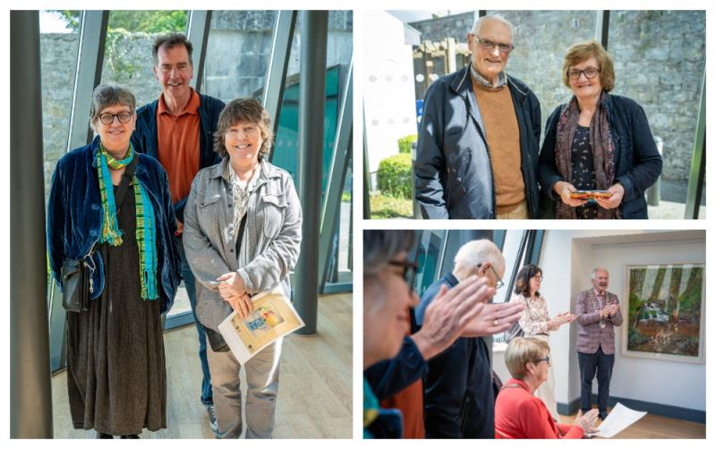PICTURES: Laois art collection celebrating creative aging on display in Stradbally 