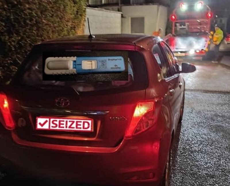 Laois garda&iacute; seize car and drugs